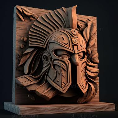 3D модель Игра Святой герой Спарты (STL)